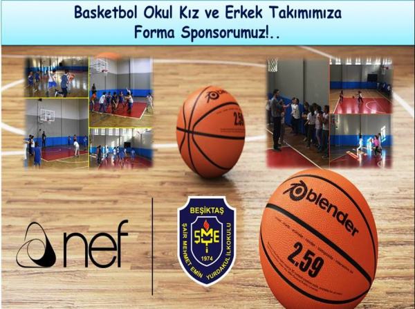 Kız-Erkek Basketbol Takımı Forma Sponsorumuz NEF İnşaat Şirketi Oldu!..